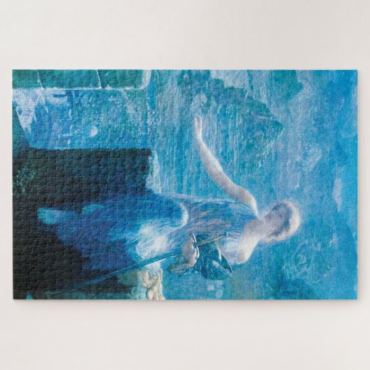 Valkyrie's Vigil von Edward Robert Hughes Puzzle (Horizontal)