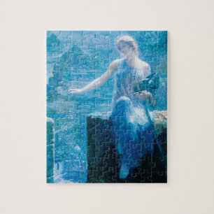 Valkyrie's Vigil von Edward Robert Hughes Puzzle
