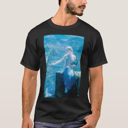 Valkyrie's Vigil von Edward Robert Hughes T-Shirt (Vorderseite)