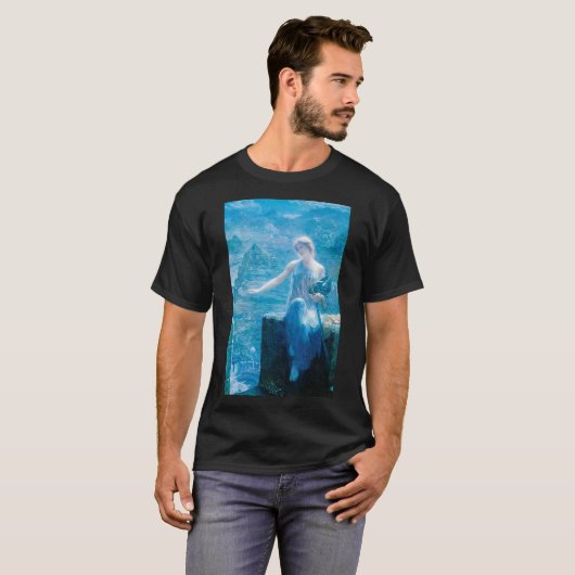 Valkyrie's Vigil von Edward Robert Hughes T-Shirt (Vorne ganz)