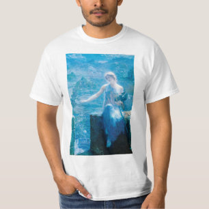 Valkyrie's Vigil von Edward Robert Hughes T-Shirt