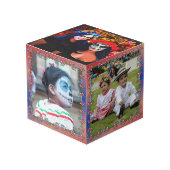 Vallarta Catrinas mit Blume & Kerzen 1718 Würfel (Vorderseite Schrägansicht)