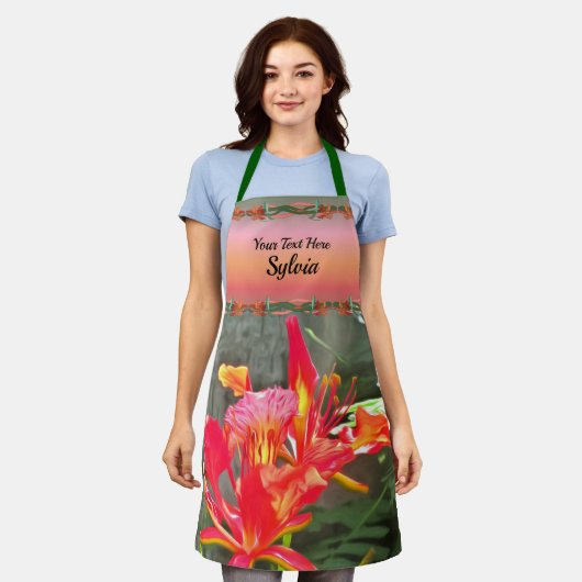 Vallarta Flaming Beauty 1583 Schürze (Getragen)