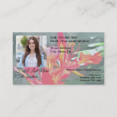 Vallarta Flaming Beauty 1583 Visitenkarte (Rückseite)