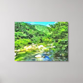 Vallarta River South 0366 Art Leinwanddruck (Vorderseite)