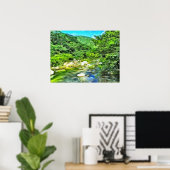 Vallarta River South 0366 Art Print Poster (Heimbüro)