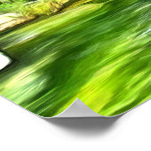Vallarta River South 0366 Art Print Poster (Ecke)