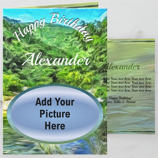 Vallarta River South Birthday 0366 Karte