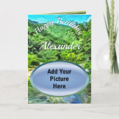 Vallarta River South Birthday 0366 Karte (Vorderseite)