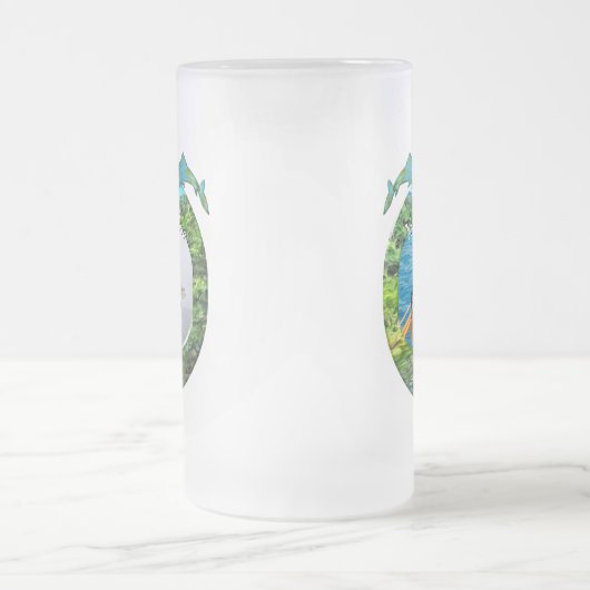 Vallarta River South Fishing 0366 Mattglas Bierglas (Mittel)