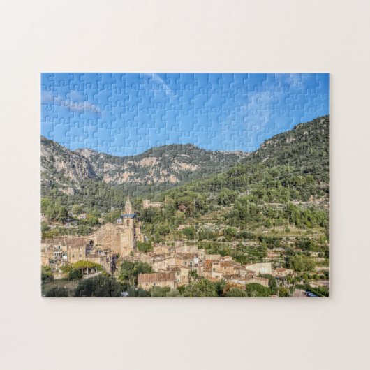 Valldemossa altes Dorf - Mallorca, Spanien Puzzle (Horizontal)