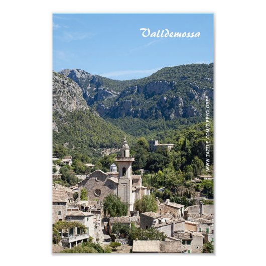 Valldemossa Foto Print (Vorne)