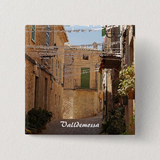 Valldemossa-Knopf Button (Vorderseite)
