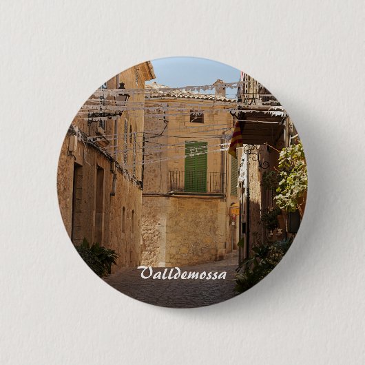 Valldemossa-Knopf Button (Vorderseite)