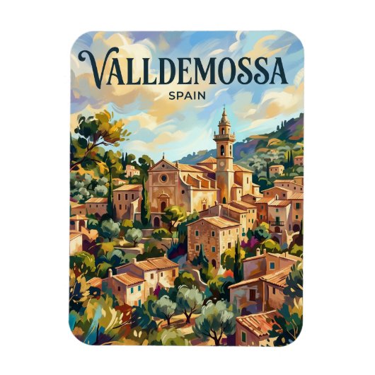 Valldemossa Spanien Magnet (Vertikal)