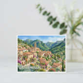 Valldemossa Spanien Postkarte (Stehend Vorderseite)
