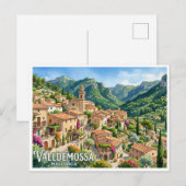 Valldemossa Spanien Postkarte (Vorne/Hinten)