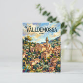 Valldemossa Spanien Postkarte (Stehend Vorderseite)