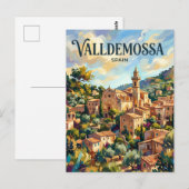 Valldemossa Spanien Postkarte (Vorne/Hinten)