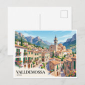 Valldemossa Spanien Postkarte (Vorne/Hinten)