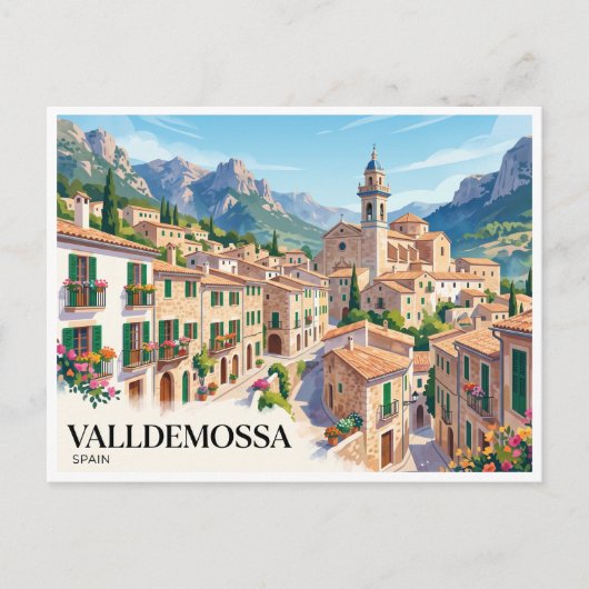 Valldemossa Spanien Postkarte (Vorderseite)