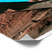 Valle de la Luna, Chili Poster (Ecke)