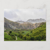 Valle de Lago, Somiedo Natural Park in Spain Postkarte (Vorderseite)