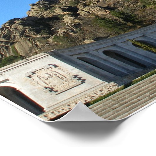 Valle de los Caidos Poster (Ecke)