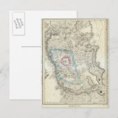 Valle de Mexico, Mexiko Postkarte (Vorne/Hinten)