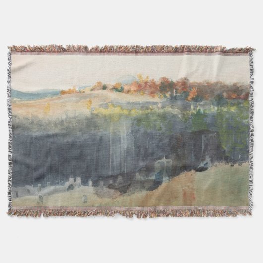 Valle und Hillside Winslow Homer Wasserfarbe Fall Decke (Vorderseite)