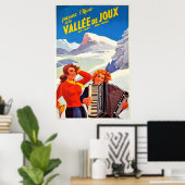 Vallee De Joux Schweiz Vintag Schweiz Poster (Heimbüro)