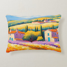 "Vallée Florale" Grosse Landschaft Provence Dekokissen