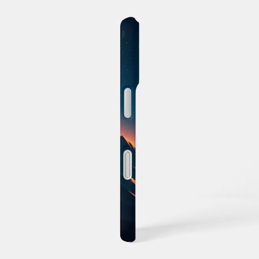 Vallée Rétro de la Chute d'Étoiles iPhone 16 Hülle (Rechte Seite)