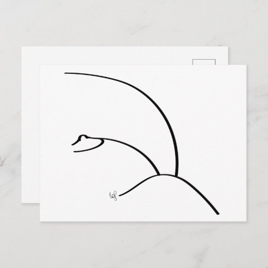 Vallée sensuelle postkarte (Vorne/Hinten)