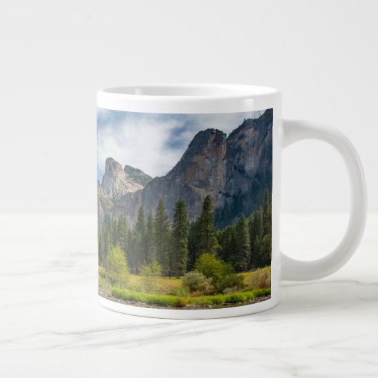 Vallée View im Yosemite Nationalpark Jumbo-Tasse (Rechts)