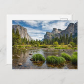 Vallée View im Yosemite Nationalpark Postkarte (Vorne/Hinten)