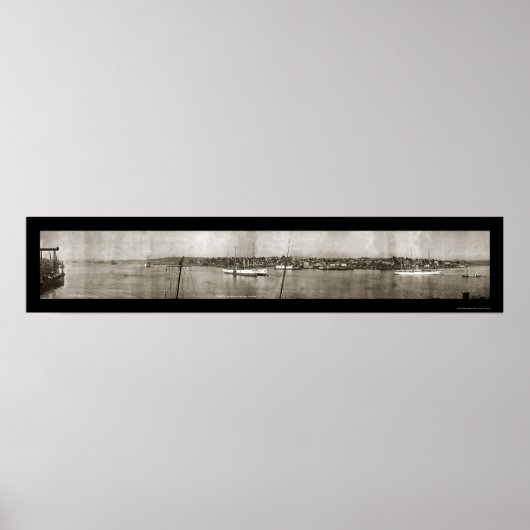 Vallejo CA Foto 1918 Poster (Vorne)