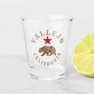 Vallejo, California Shot Glass Schnapsglas