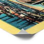 Vallejo, Kalifornien - Große Briefszenen Poster (Ecke)