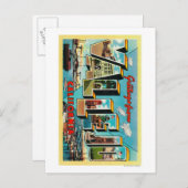 Vallejo, Kalifornien - Große Briefszenen Postkarte (Vorne/Hinten)