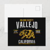 Vallejo Postkarte (Vorne/Hinten)