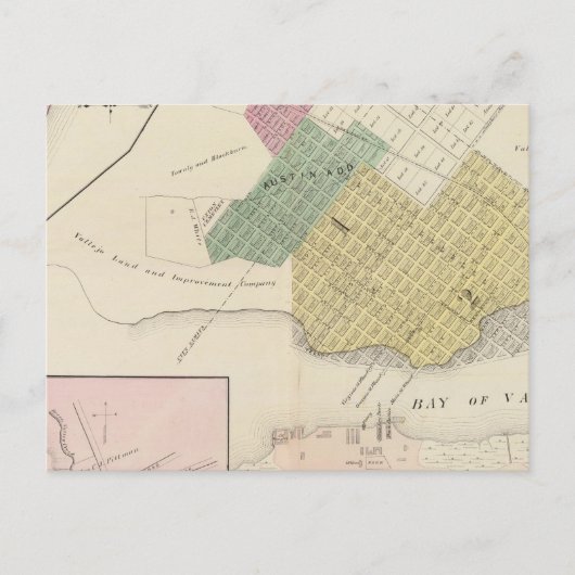 Vallejo, Solano Co 8 Postkarte (Vorderseite)