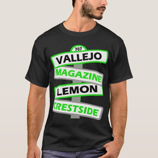 Vallejo Streets — T - Shirt (Vorderseite)