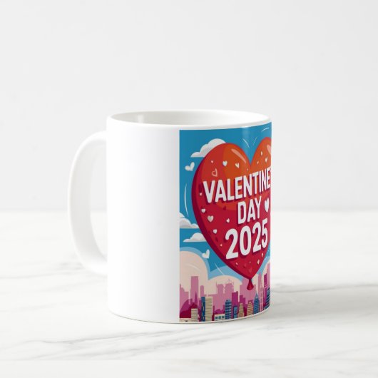 Vallentinstag 2025 kaffeetasse (Vorderseite Links)