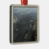 Valles Marineris, der Große Canyon der Mars Ornament Aus Metall (Rechts)