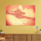 Valles marineris Mars map Leinwanddruck (Insitu (Wohnzimmer))
