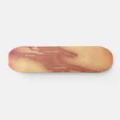 Valles marineris Mars map Skateboard (Horizontal)