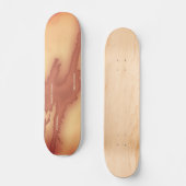 Valles marineris Mars map Skateboard (Vorderseite)