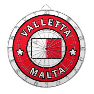 Valletta Malta Dartscheibe