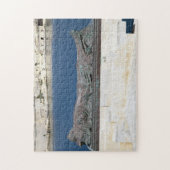 Valletta Malta, die zum zweiten Weltkrieg gehörte. Puzzle (Vertikal)